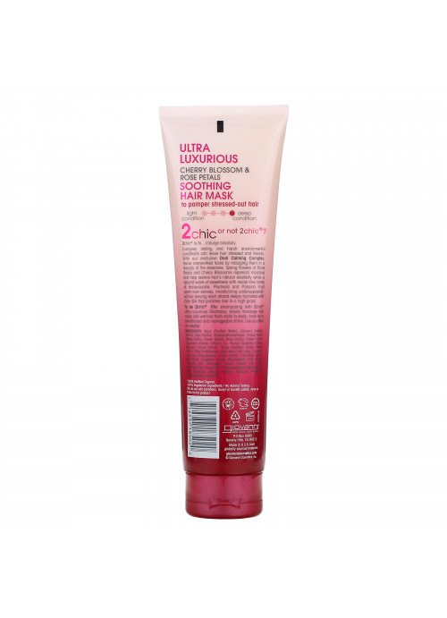Giovanni, 2chic, Ultra-Luxurious, Soothing Hair Mask, Cherry Blossom & Rose Petals, 5.1 fl oz (150 ml)