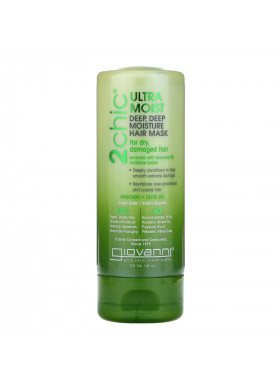 Giovanni, 2chic, Ultra-Moist, Deep Deep Moisture Hair Mask, Avocado & Olive Oil, 5 fl oz (147 ml)