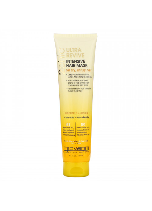Giovanni, 2chic, Ultra-Revive, Intensive Hair Mask, Pineapple & Ginger, 5.1 fl oz (150 ml)