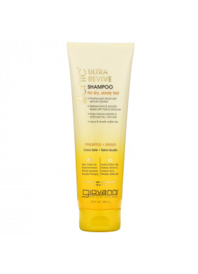 Giovanni, 2chic, Ultra-Revive Shampoo, for Dry, Unruly Hair, Pineapple & Ginger, 8.5 fl oz (250 ml)