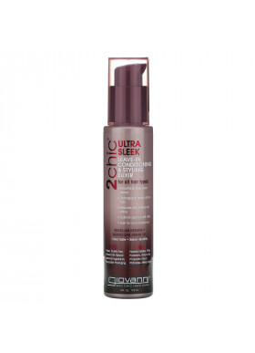 Giovanni, 2chic, Ultra-Sleek Leave-In Conditioning & Styling Elixir, Brazilian Keratin & Argan Oil, 4 fl oz (118 ml)