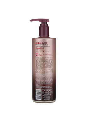 Giovanni, 2chic, Ultra-Sleek Shampoo, for All Hair Types, Brazilian Keratin & Argan Oil, 24 fl oz (710 ml)