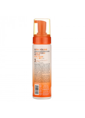 Giovanni, 2chic, Ultra-Volume Foam Styling Mousse, for Fine Limp Hair, Papaya & Tangerine  Butter, 7 fl oz (207 ml)
