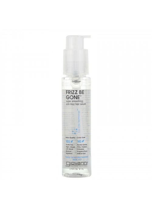 Giovanni, Frizz Be Gone, Super Smoothing, Anti-Frizz Hair Serum, 2.75 fl oz (81 ml)