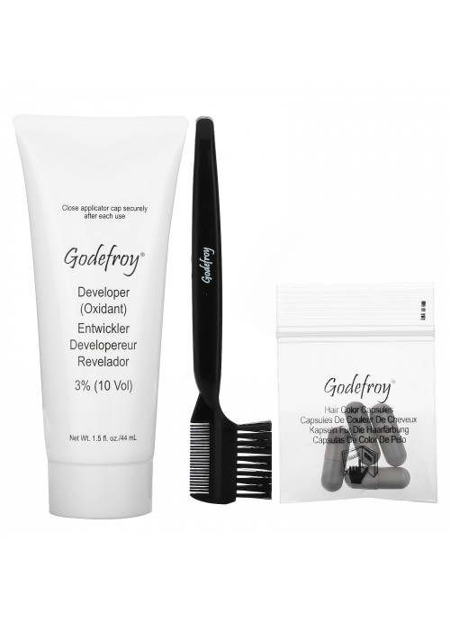 Godefroy, 28 Day Touch Ups, Medium Brown,  4 Application Kit