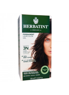 Herbatint, Permanent Hair Color, 3N, Dark Chestnut, 4.56 fl oz (135 ml)