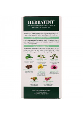 Herbatint, Permanent Haircolor Gel, 4C, Ash Chestnut, 4.56 fl oz (135 ml)
