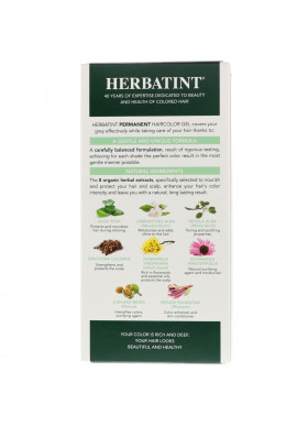 Herbatint, Permanent Haircolor Gel, 6C, Dark Ash Blonde, 4.56 fl oz (135 ml)