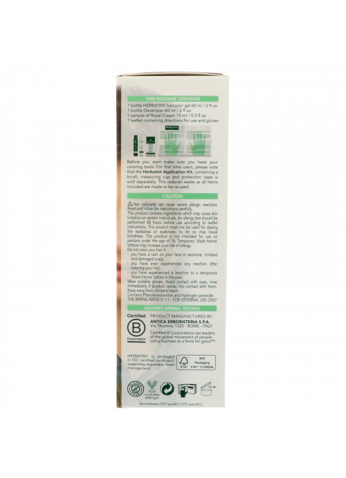 Herbatint, Permanent Haircolor Gel, 7D, Golden Blonde, 4.56 fl oz (135 ml)