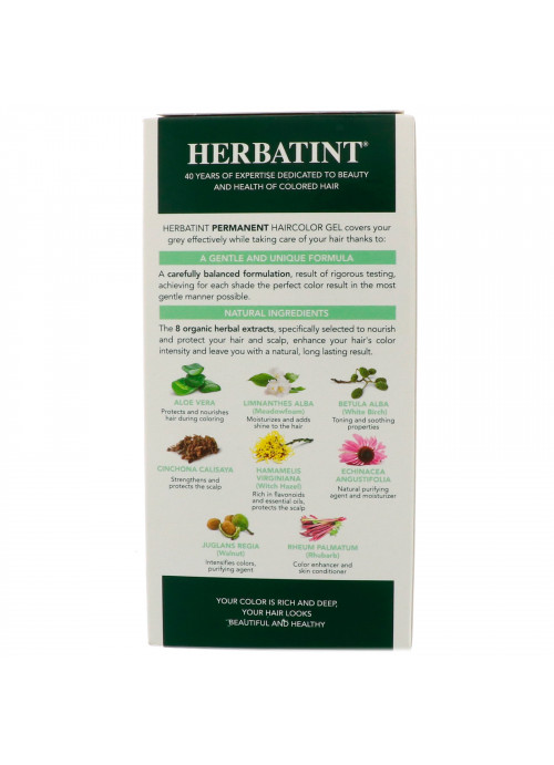 Herbatint, Permanent Haircolor Gel, 7D, Golden Blonde, 4.56 fl oz (135 ml)