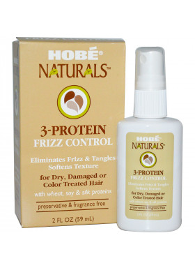 Hobe Labs, 3-Protein Frizz Control, 2 fl oz (59 ml)