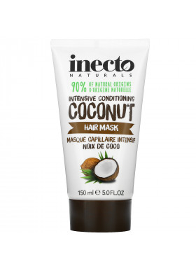 Inecto, Intensive Conditioning Hair Mask, Coconut, 5.0 fl oz (150 ml)