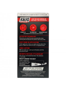 Just for Men, Autostop Men's Hair Color, Sandy Blond A-10, 1.2 oz (35 g)