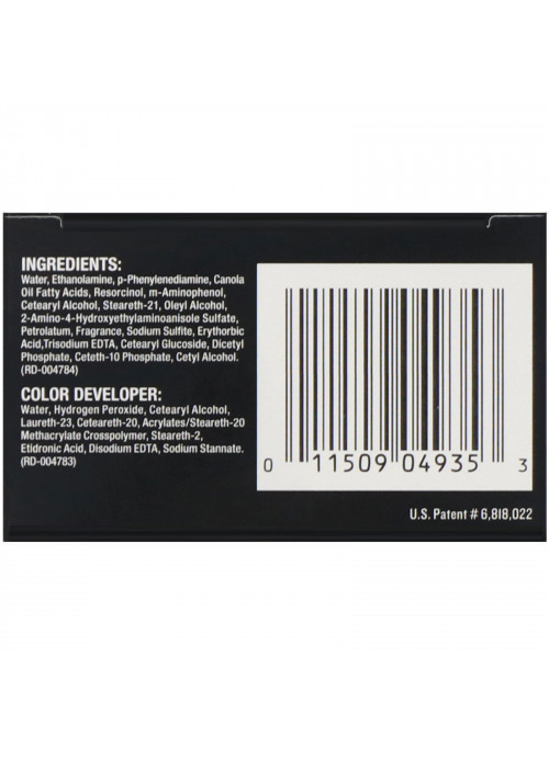 Just for Men, Original Formula Men's Hair Color, Real Black H-55, Single Application Kit