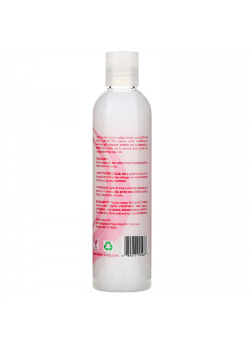 Kinky-Curly, Knot Today, Natural Leave In / Detangler, 8 oz (236 ml)