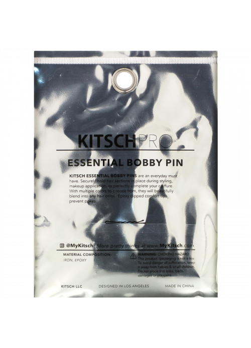 Kitsch, Pro, Essential Bobby Pin, Brown, 45 Count