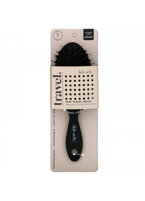Kitsch, Travel, Mini Travel Brush, 1 Brush