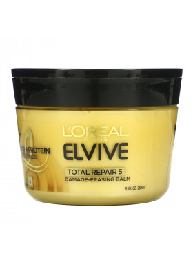 L'Oreal, Elvive, Total Repair 5, Damage-Erasing Balm, 8.5 fl oz (250 ml)