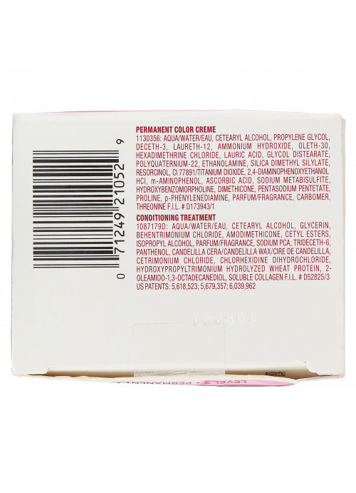 L'Oreal, Excellence Creme, Triple Protection Color,  4 Dark Brown , 1 Application