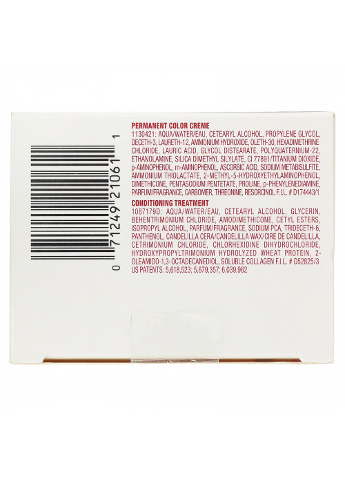L'Oreal, Excellence Creme, Triple Protection Color, 6G Light Golden Brown, 1 Application