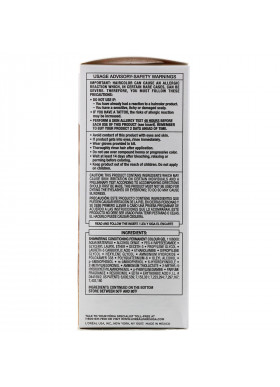 L'Oreal, Feria, Multi-Faceted Shimmering Color, 63 Light Golden Brown, 1 Application