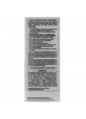 L'Oreal, Feria, Multi-Faceted Shimmering Color,  M31 Cool Soft Black, 1 Application