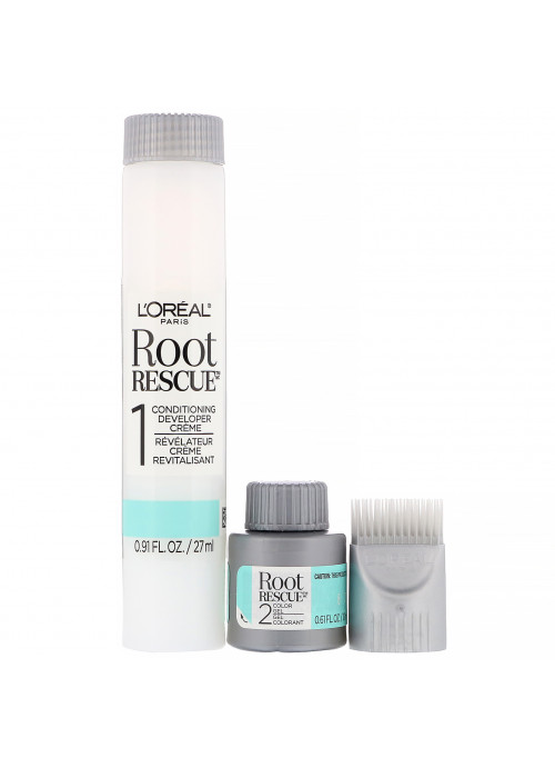 L'Oreal, Magic Root Rescue, 10 Minute Root Coloring Kit,  6 Light Brown, 1 Application