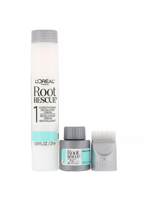 L'Oreal, Root Rescue, 10 Minute Root Coloring Kit,  7 Dark Blonde, 1 Application