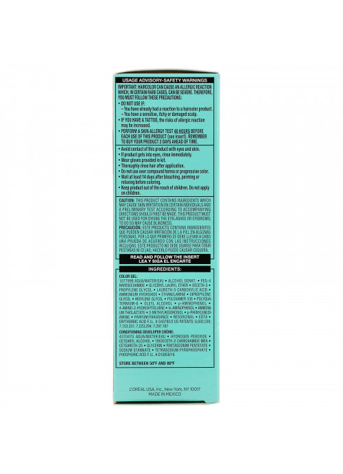 L'Oreal, Root Rescue, 10 Minute Root Coloring Kit, 8 Medium Blonde, 1 Application