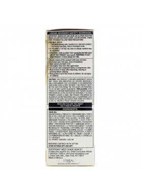 L'Oreal, Superior Preference, Fade-Defying Color + Shine System,  4 Natural, Dark Brown, 1 Application