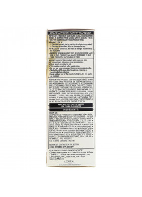 L'Oreal, Superior Preference, Fade-Defying Color + Shine System, Natural,  3 Soft Black, 1 Application