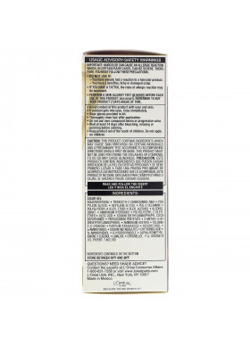 L'Oreal, Superior Preference, Fade-Defying Color + Shine System,  Warm, 4M Dark Mahogany Brown, 1 Application