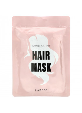Lapcos, Hair Mask, Camellia Steam, 1 Mask, 1.18 fl oz (35 ml)