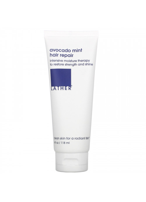 Lather, Avocado Mint Hair Repair, 4 fl oz (118 ml)
