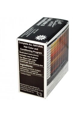 Light Mountain, Natural Hair Color & Conditioner, Black, 4 oz (113 g)