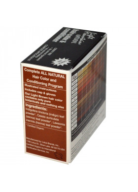 Light Mountain, Natural Hair Color & Conditioner, Light Brown, 4 oz (113 g)