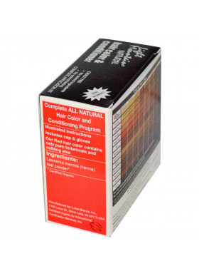 Light Mountain, Organic Natural Hair Color & Conditioner, Red, 4 oz (113 g)