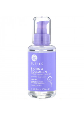 Luseta Beauty, Biotin & Collagen, Strengthening Oil Treatment, 3.38 fl oz (100 ml)