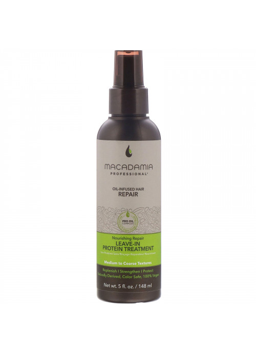 Macadamia Professional, Nourishing Repair, Leave-In Protein Treatment, Medium to Coarse Textures, 5 fl oz (148 ml)
