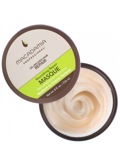 Macadamia Professional, Nourishing Repair Masque, Medium to Coarse Textures,  8 fl oz (236 ml)