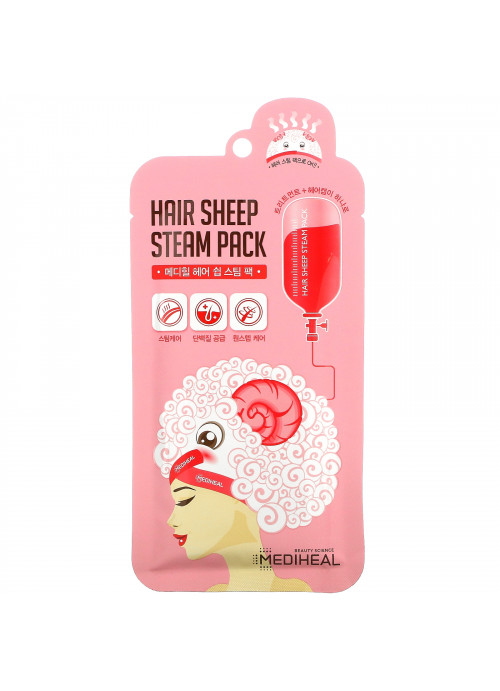 Mediheal, Hair Sheep Steam Pack, 1 Sheet