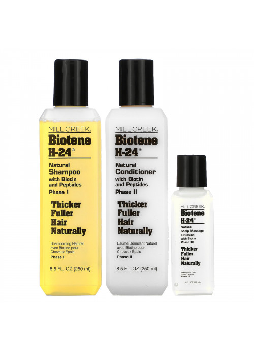 Mill Creek Botanicals, Natural System, 3 Piece Kit
