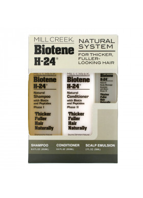 Mill Creek Botanicals, Natural System, 3 Piece Kit