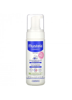 Mustela, Foam Shampoo for Newborns, 5.07 fl oz (150 ml)