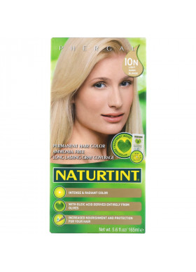 Naturtint, Permanent Hair Color, 10N Light Dawn Blonde, 5.6 fl oz (165 ml)