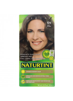 Naturtint, Permanent Hair Color, 6N Dark Blonde, 5.6 fl oz (165 ml)