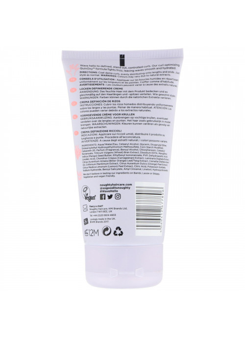 Noughty, Wave Hello, Curl Defining Taming Cream, 5 fl oz (150 ml)