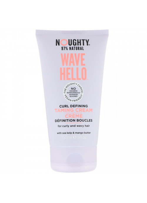 Noughty, Wave Hello, Curl Defining Taming Cream, 5 fl oz (150 ml)