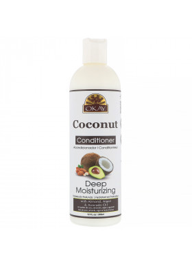 Okay Pure Naturals, Deep Moisturizing Conditioner, Coconut, 12 fl oz (355 ml)