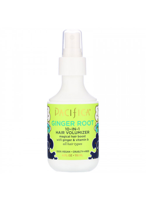 Pacifica, Ginger Root, 10-In-1 Hair Volumizer, 4 fl oz (118 ml)